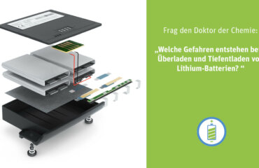 Frag den Doktor der Chemie: Welche Gefahren entstehen beim Überladen und Tiefentladen von Lithium-Batterien?