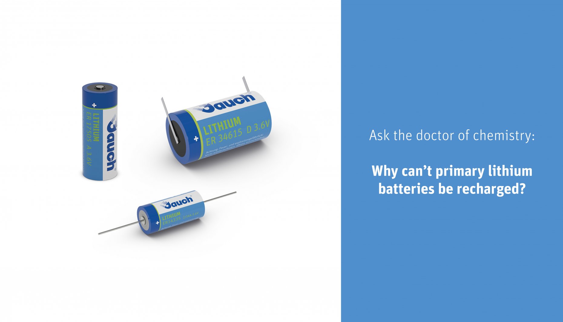 primary lithium batteries from Jauch and title of the article