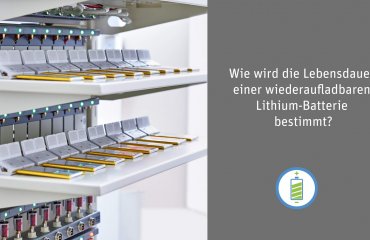 Lebensdauer einer wiederaufladbaren Batterie